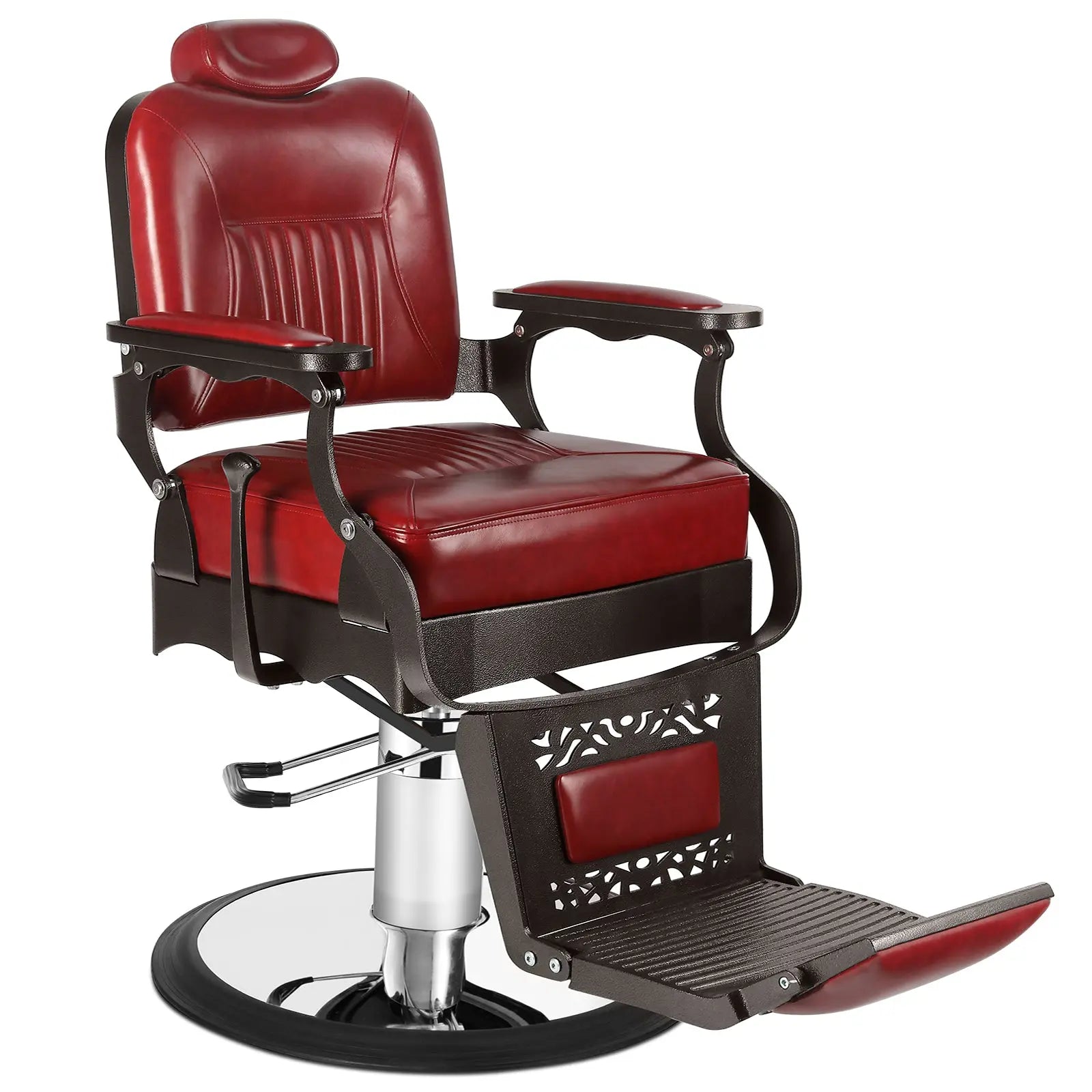 5123 Vintage Heavy Duty Hydraulic Reclining Barber Chair