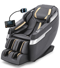 #2021 Full Body Massage Chair with Patented Phone Controller, Zero Gravity Shiatsu Recliner with AI Voice Control, Back and Calf Heating, Bluetooth Speakers, and Foot Massager