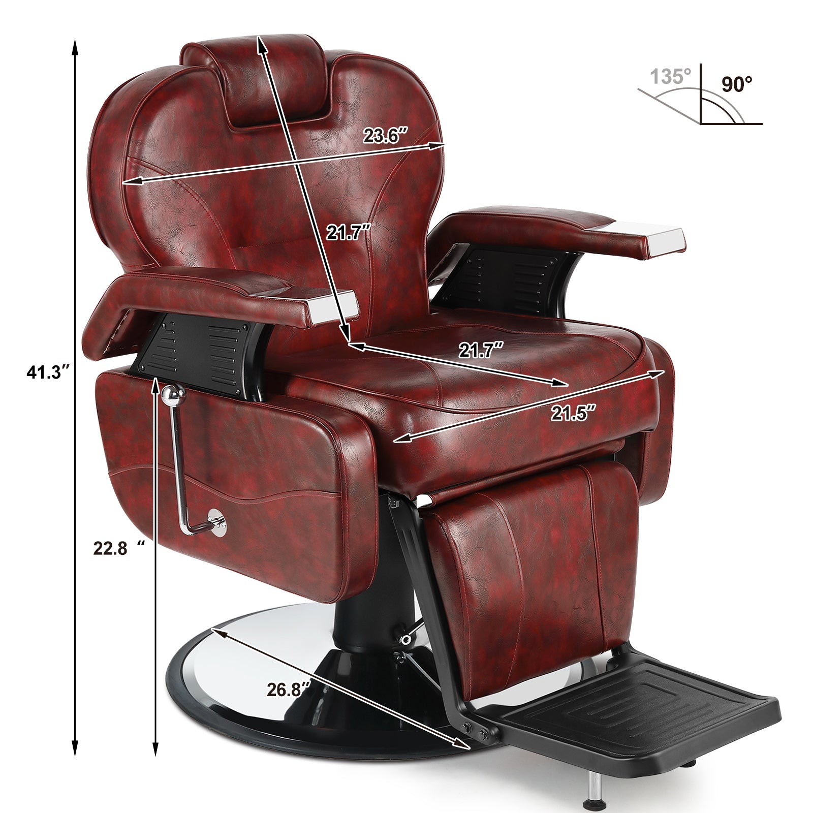 Barber best sale massage chair