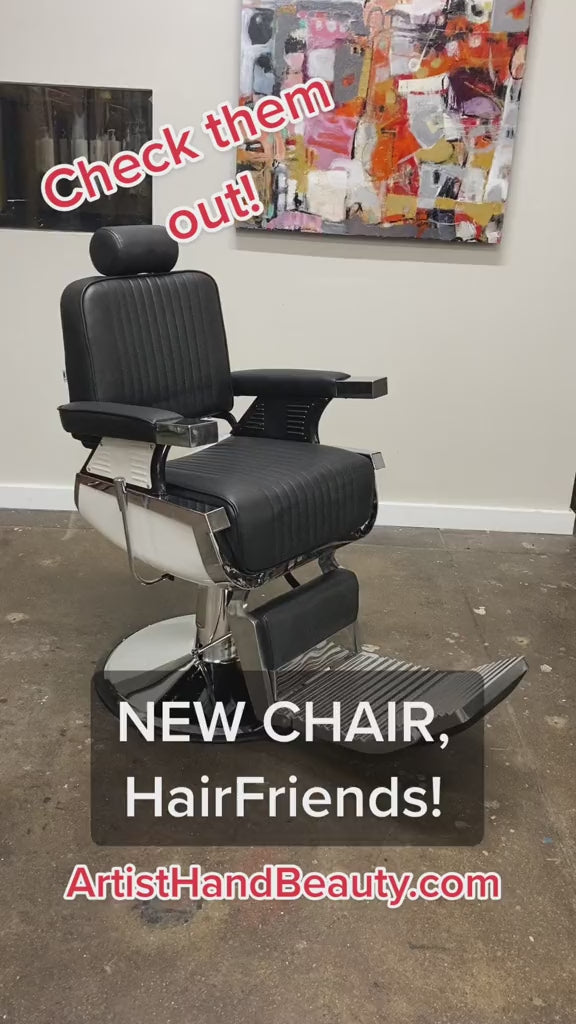 5073 Heavy Duty Recline Hydraulic Barber Chair